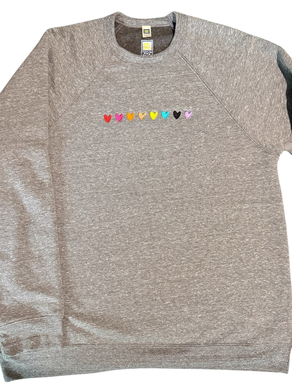 HRC pride Love is Love sweatshirt 2x cotton